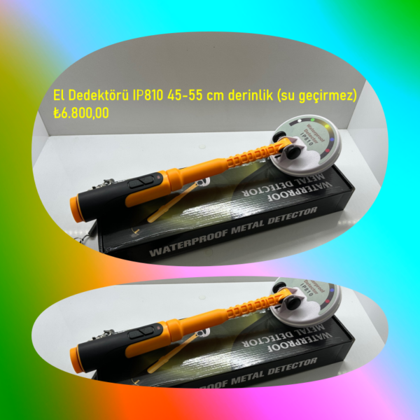 El Dedektörü IP810 45-55 cm derinlik (su geçirmez)