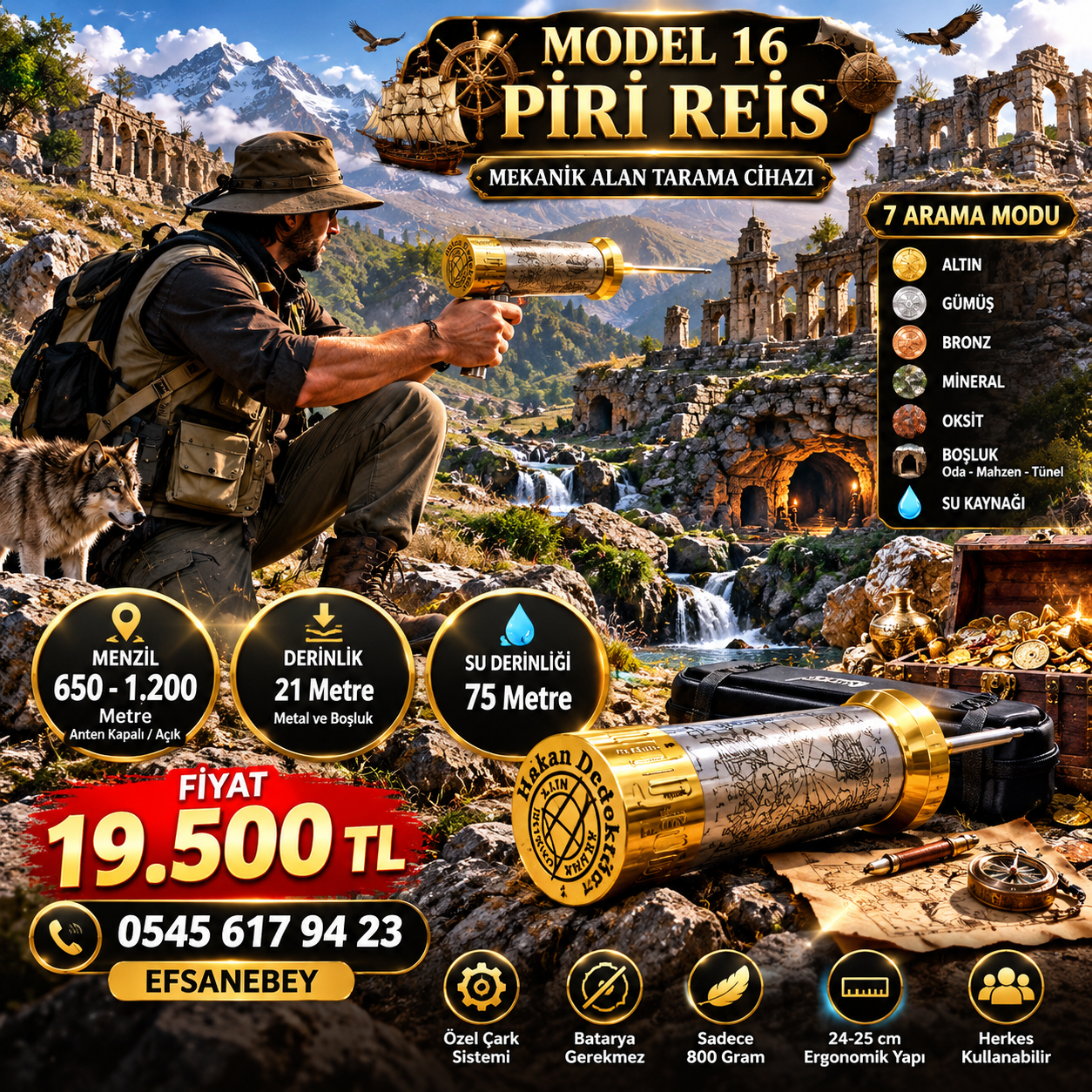 MODEL 16 PİRİ REİS - Görsel 2