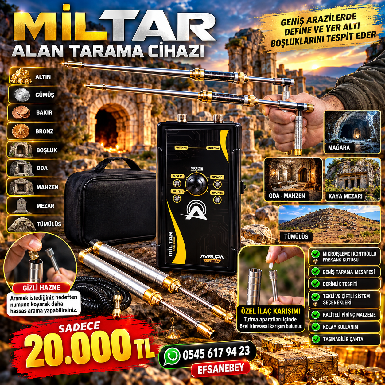 MİLTAR ALAN TARAMA CİHAZ - Görsel 2