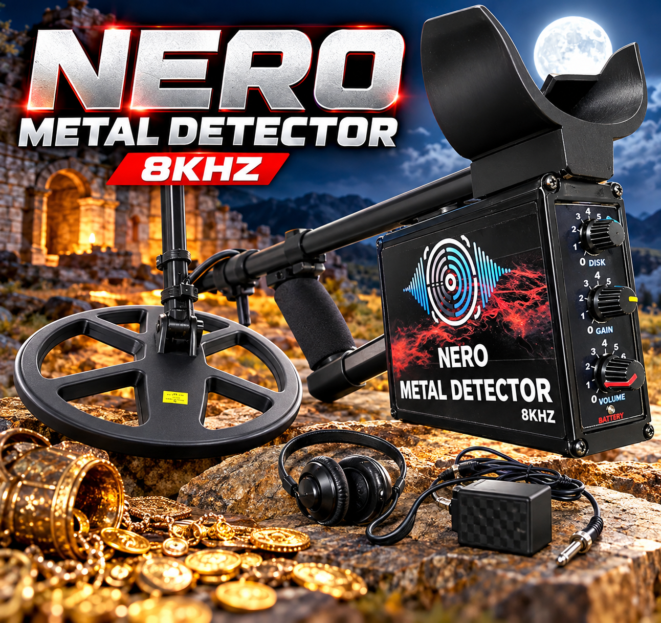 NERO 8 kHz METAL DEDEKTÖR