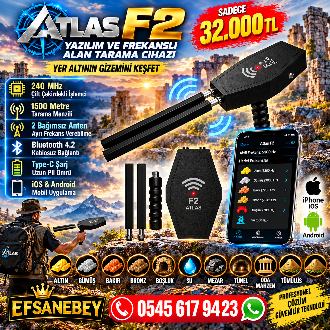 ATLAS F2 YAZILIM VE FREKANSLI ALAN TARAMA - Görsel 3