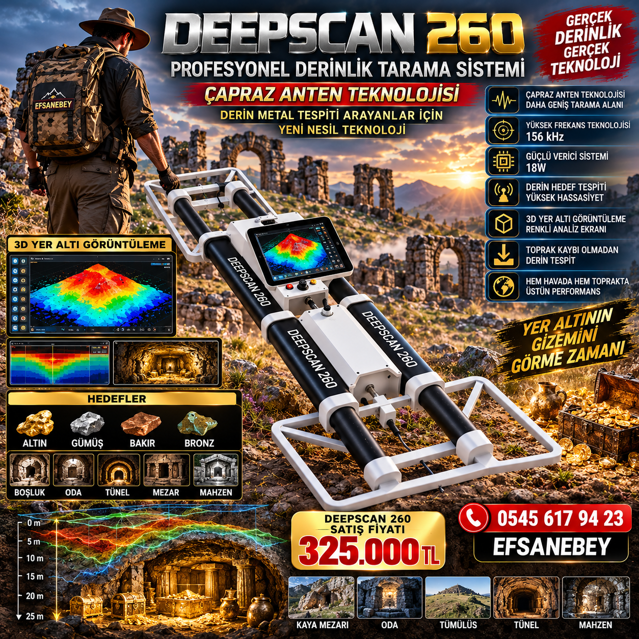 DEEPSCAN 260 – PROFESYONEL DERİNLİK TARAMA - Görsel 2