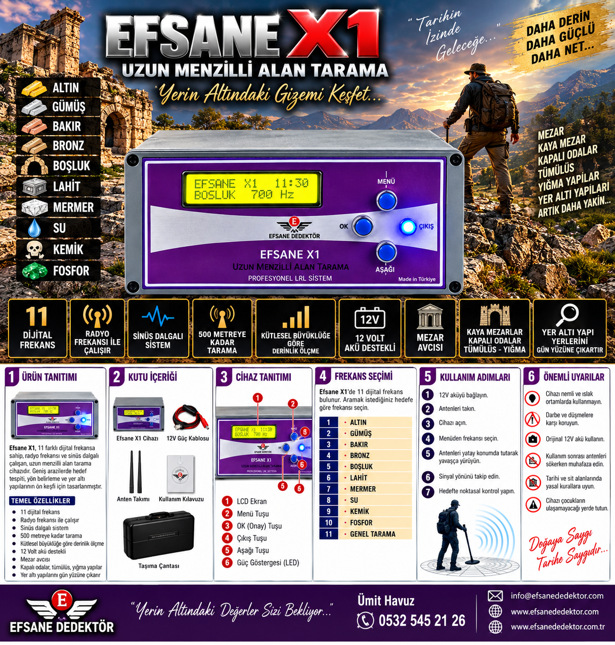 efsanex1 alan tarama