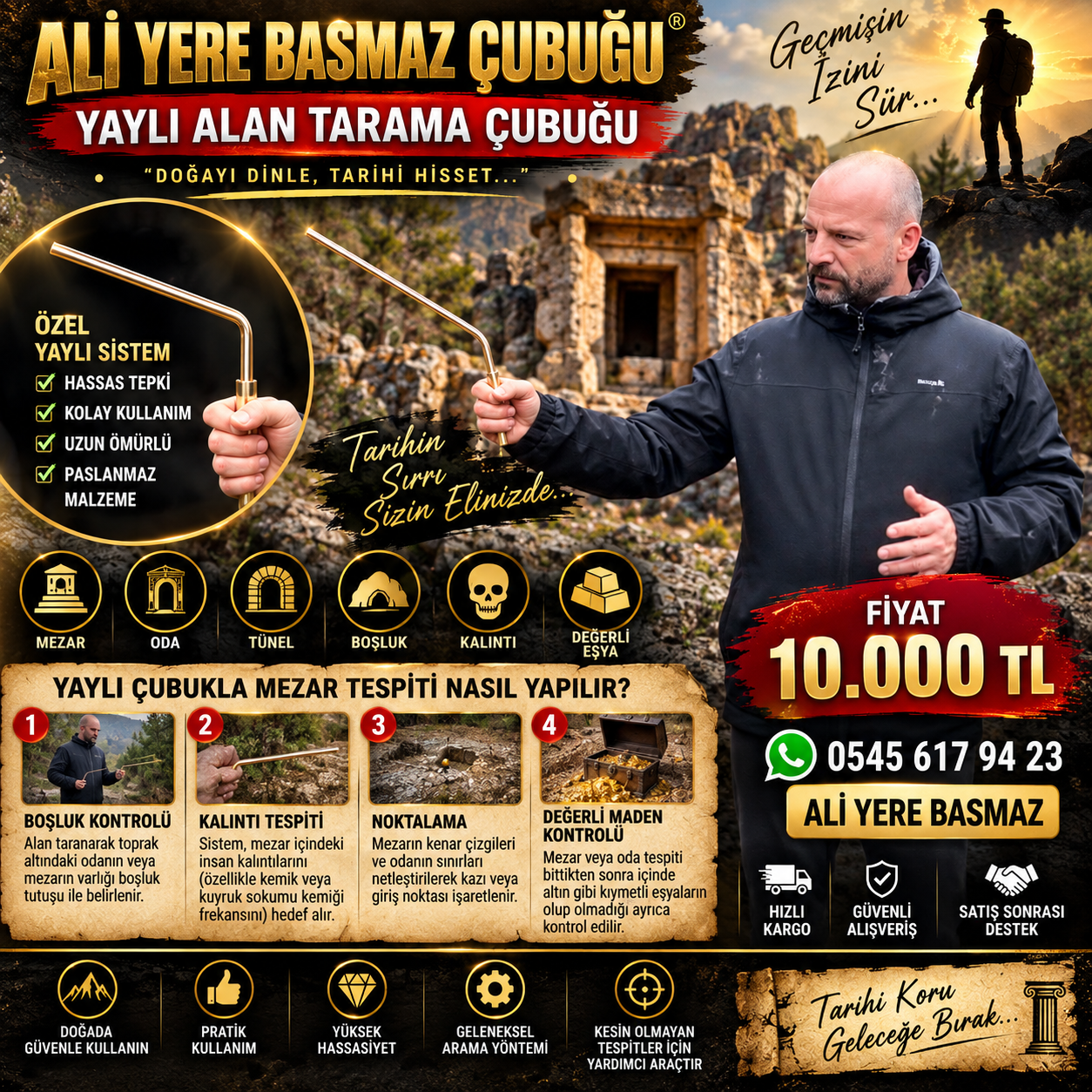 YAYLI DEFİNE ARAMA ÇUBUĞU - Görsel 2