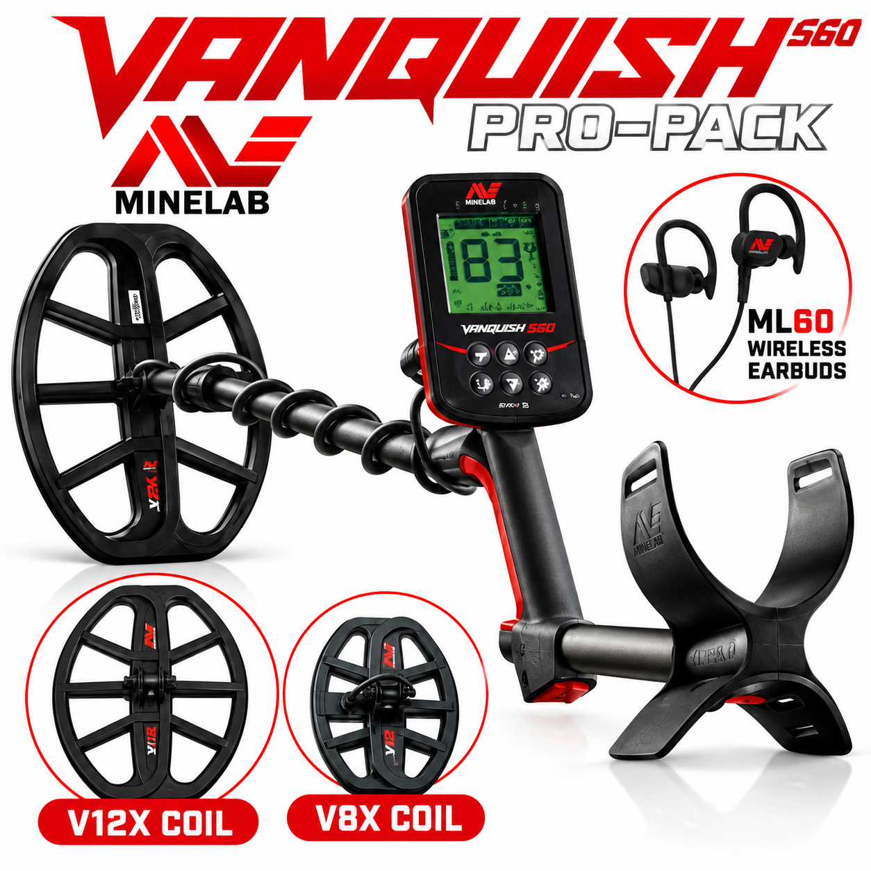 MINELAB VANQUISH 560 PRO-PACK