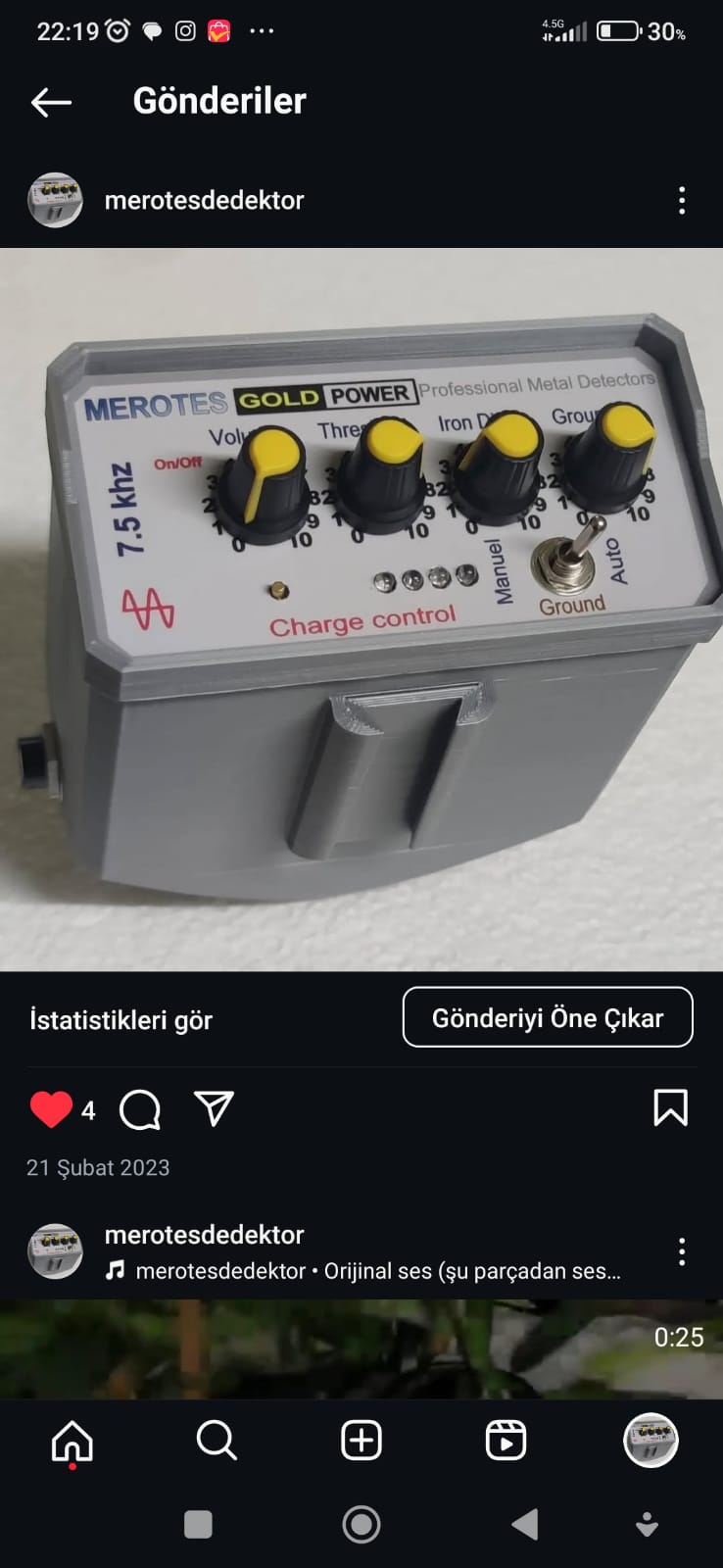 MEROTES GOLD POWER 7.5 kHz - Görsel 2