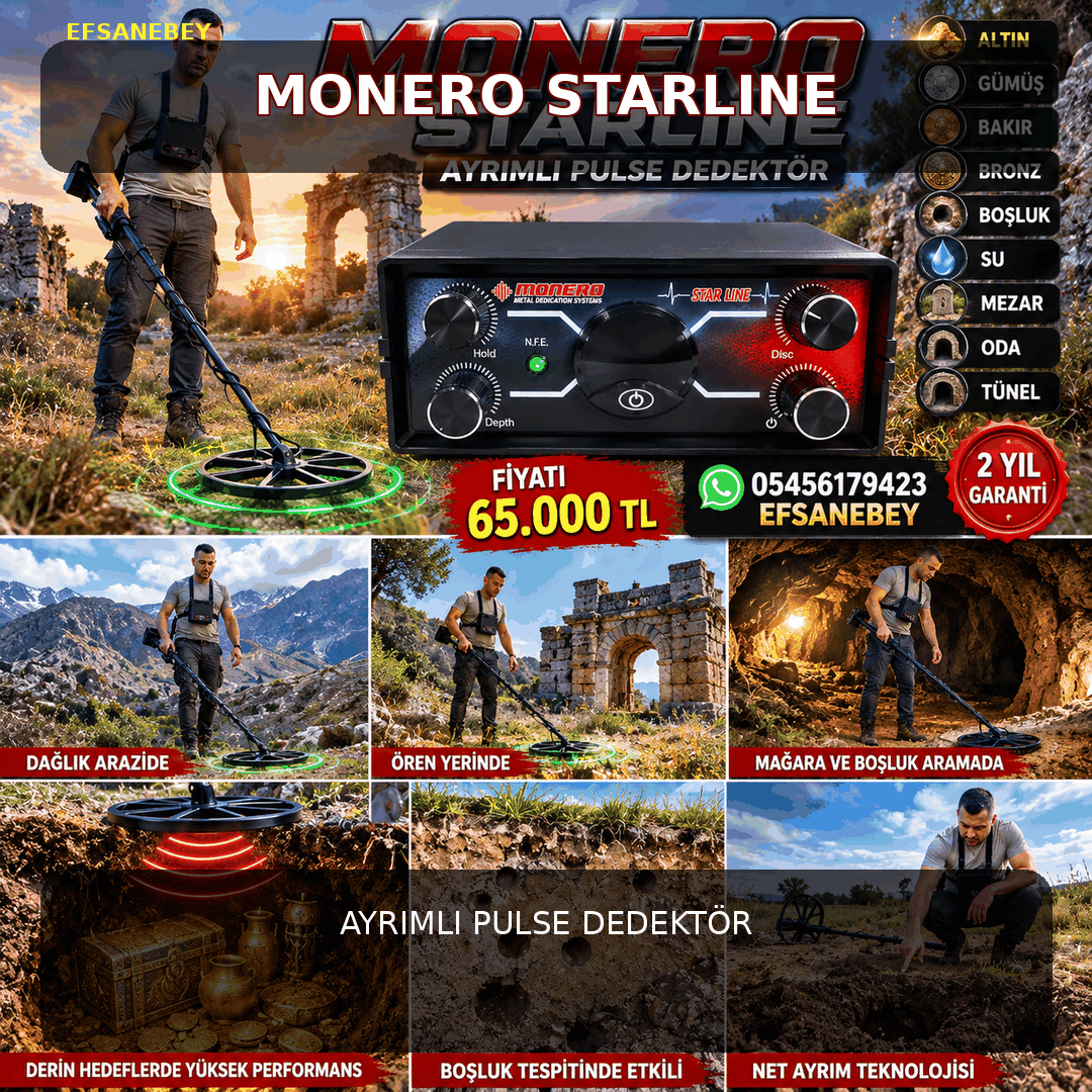 MONERO STARLINE AYRIMLI PULSE DEDEKTÖR - Görsel 3