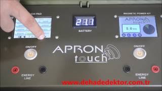 APRON TOUCH ALAN TARAMA SİSTEMİ - Görsel 3